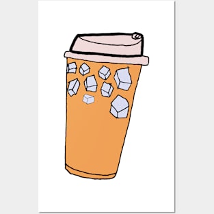 Iced Coffee Posters and Art